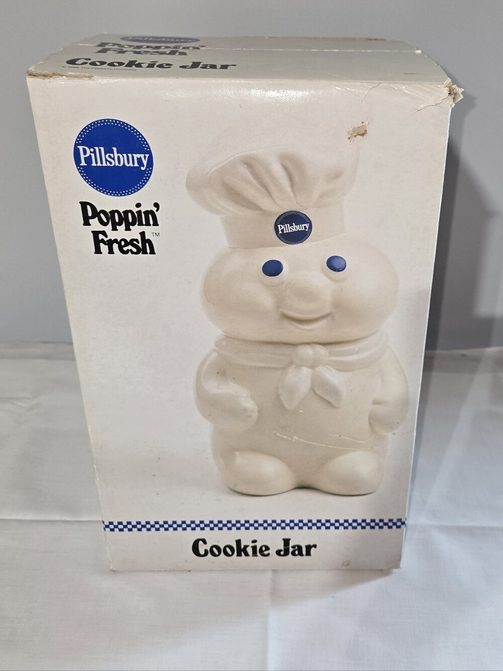 Pillsbury Poppin' Fresh White Cookie Jar